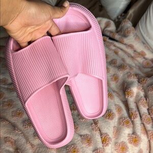 Pink Women's Slide Sandals